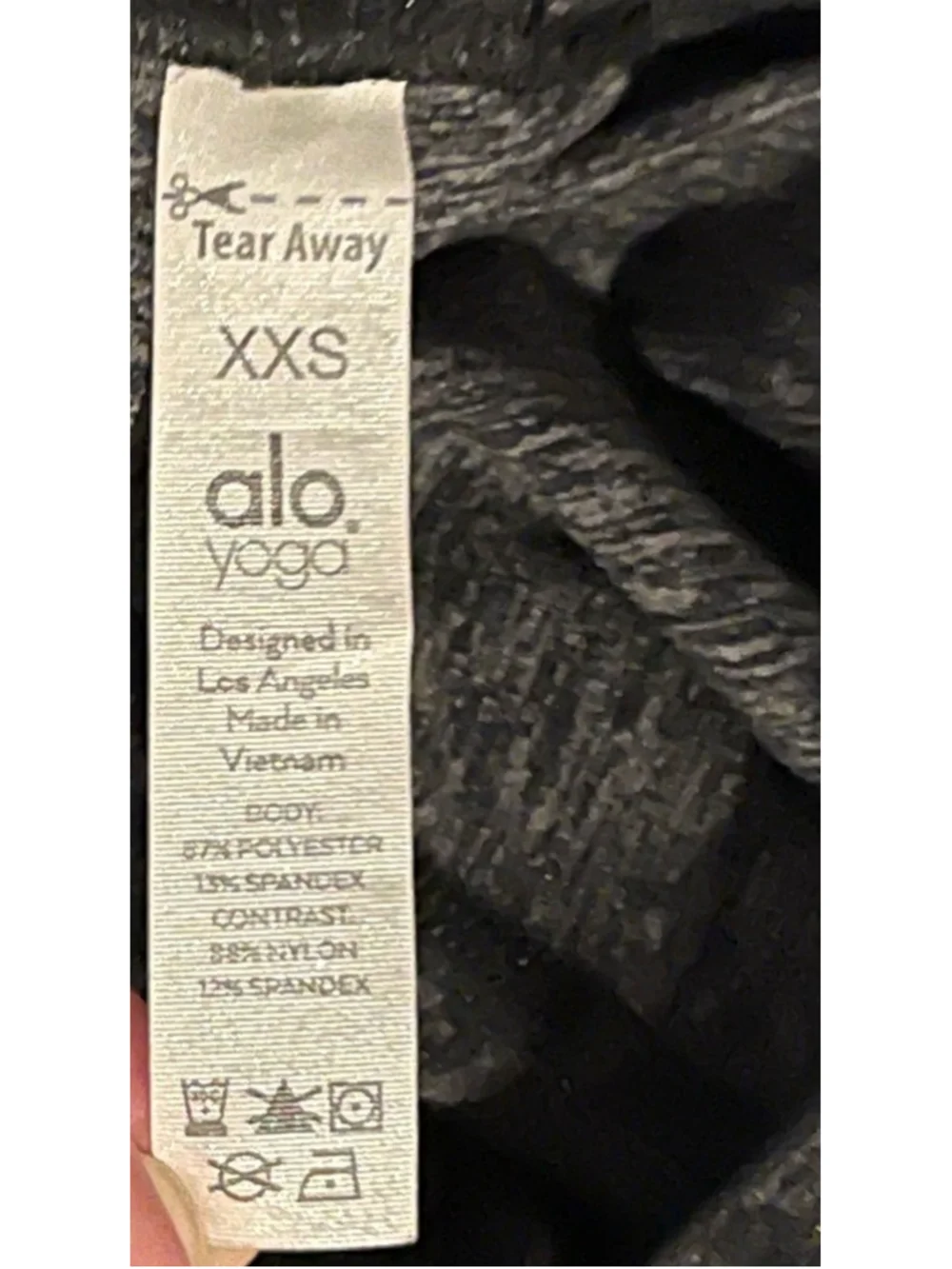 Alo Yoga Women's Alosoft Flow Bike Shorts, Size XXS, 7.5” Inseam EUC, RARE